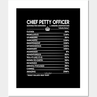 Chief Petty Officer T - Daily Factors 2 Item Posters and Art